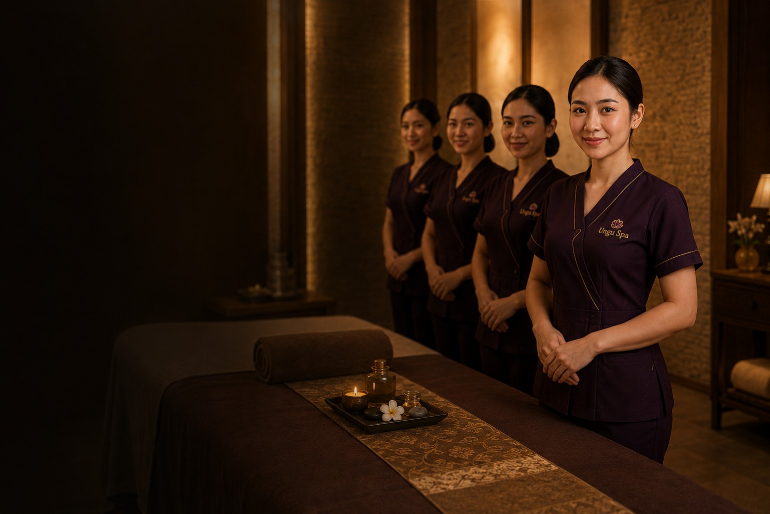 Tim terapis profesional Ungu Spa